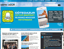 Tablet Screenshot of pro.cotedazur-tourisme.com